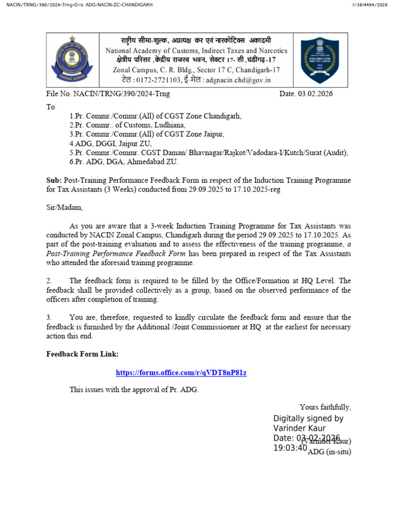 TA Feedback Form | PDF