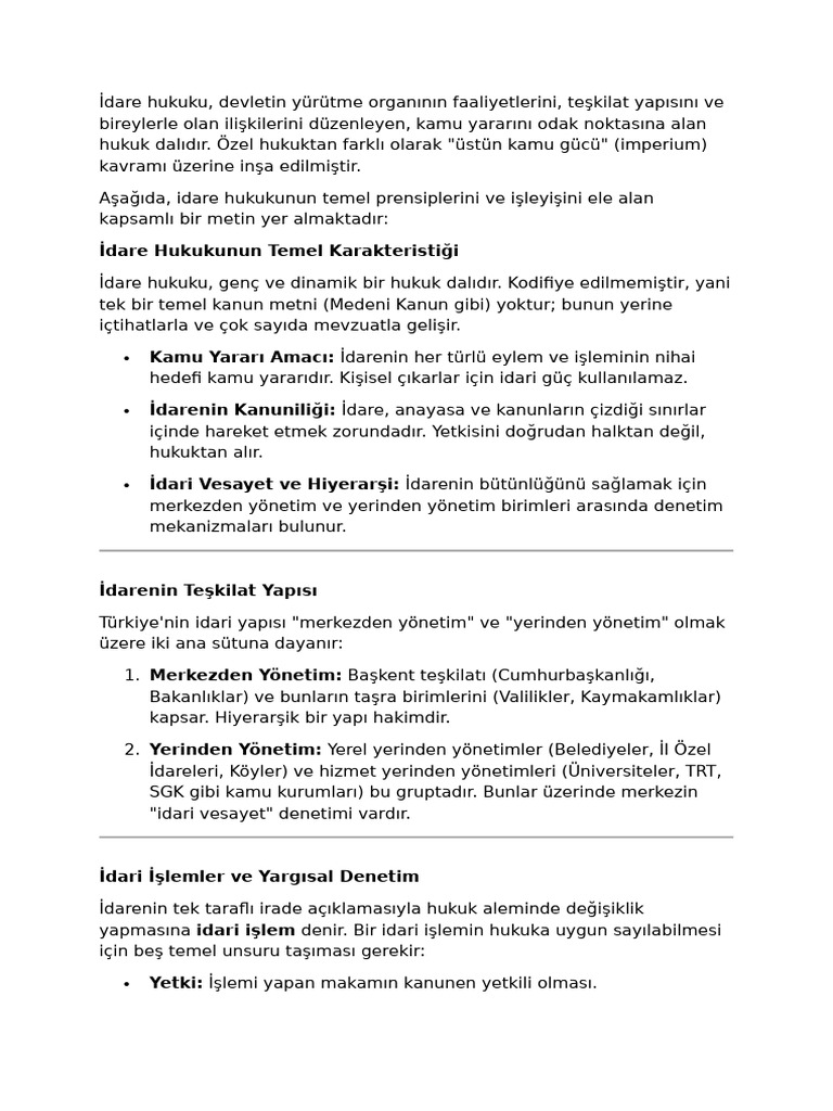 İDARE | PDF