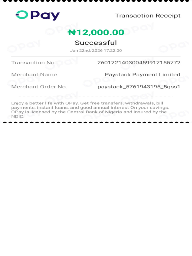 Transaction Receipt-260122140300459912155772 | PDF