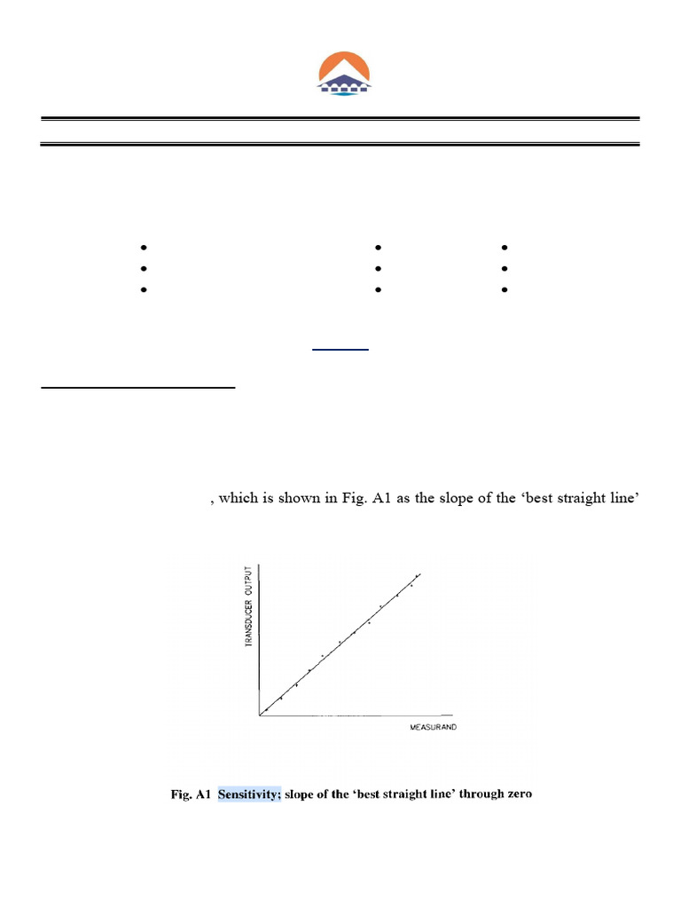 Sheet (2) Sensors and Measurements 2022-2023 Solution | PDF | Accuracy ...