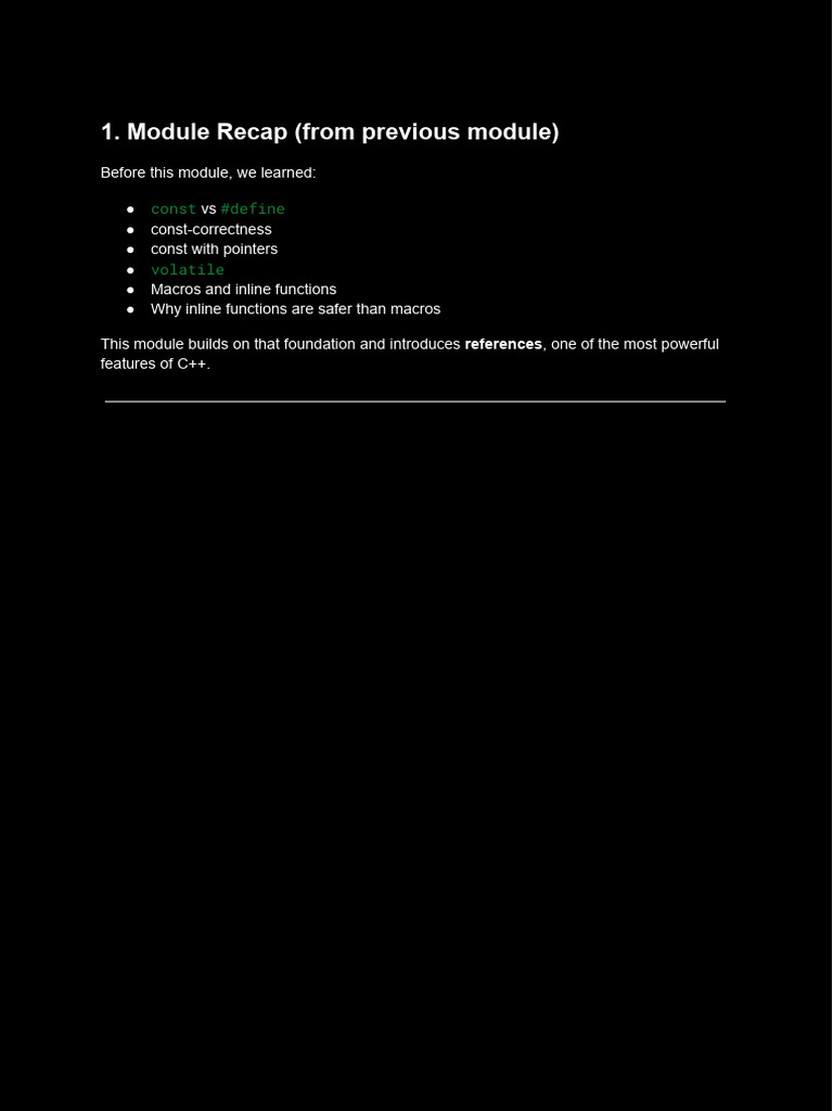 IITKP - CPP - Module 07 - Reference & Pointer | PDF | Pointer (Computer ...