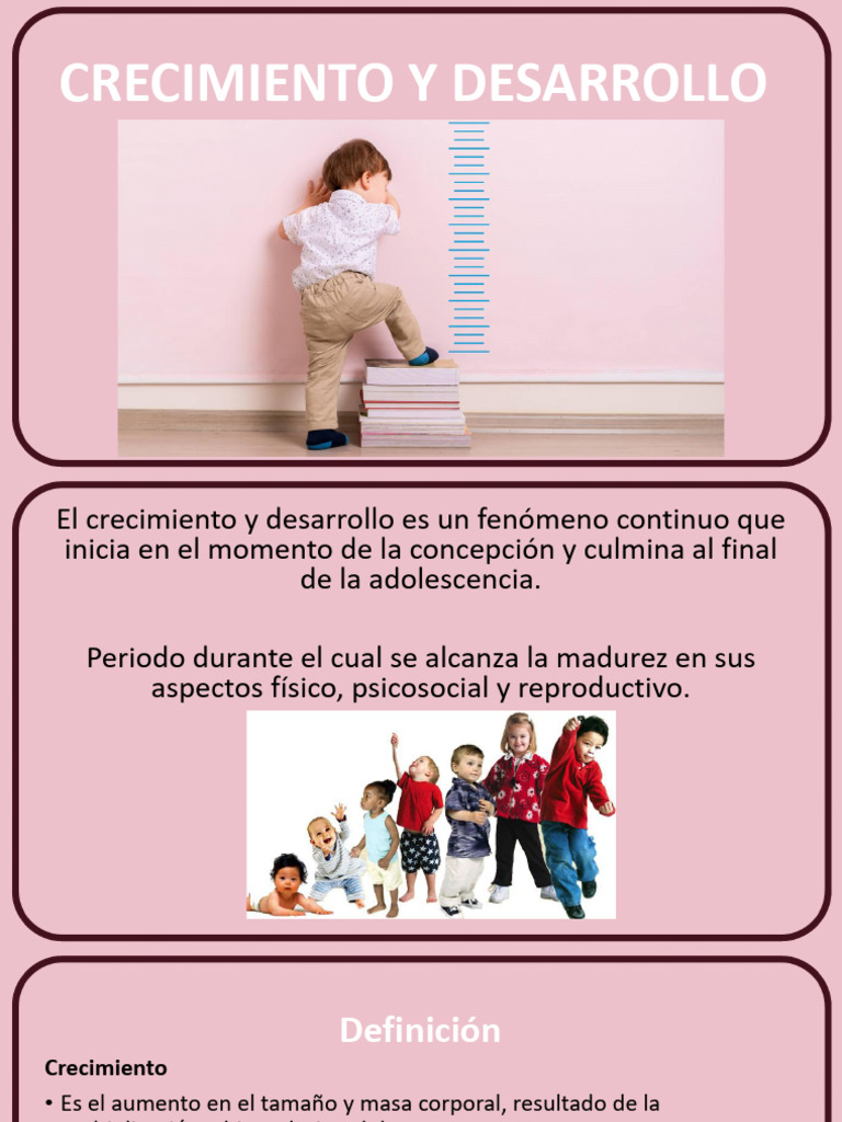 Crecimiento y Desarrollo | PDF | Adolescencia | Especialidades Medicas