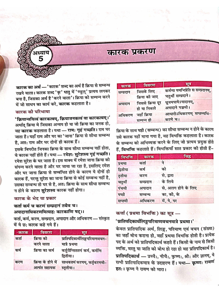 Karak Sanskrit | PDF