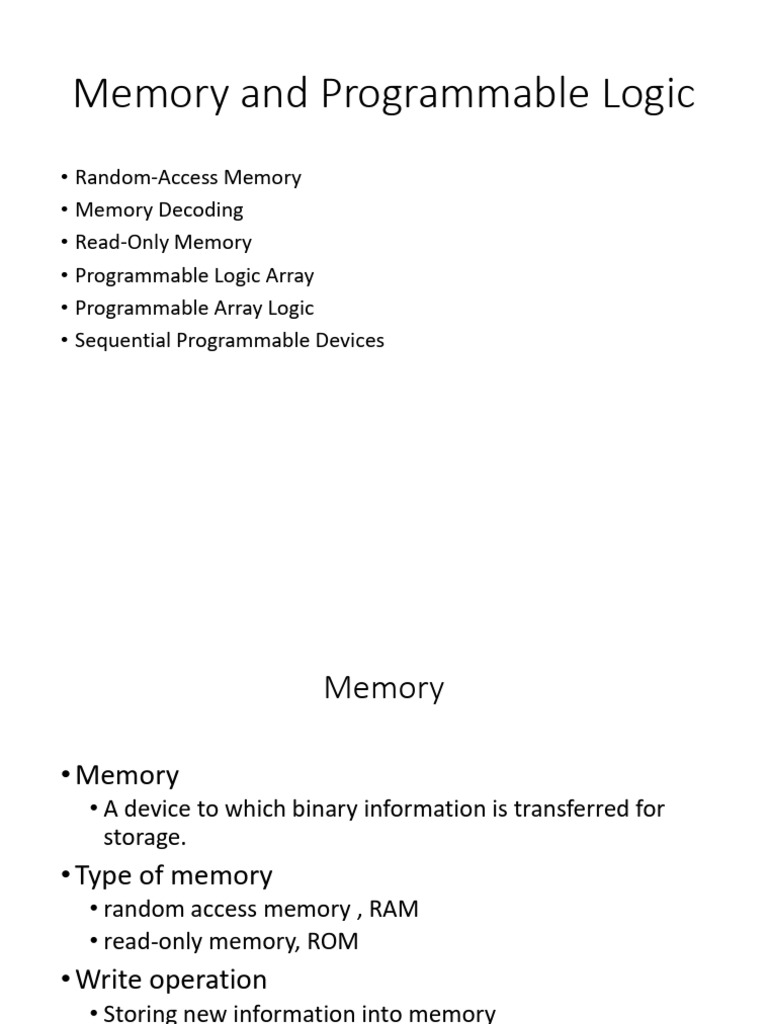 Unit 5 | PDF | Read Only Memory | Computer Data Storage