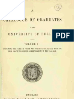 Graduates of TCD 1868 - 1883