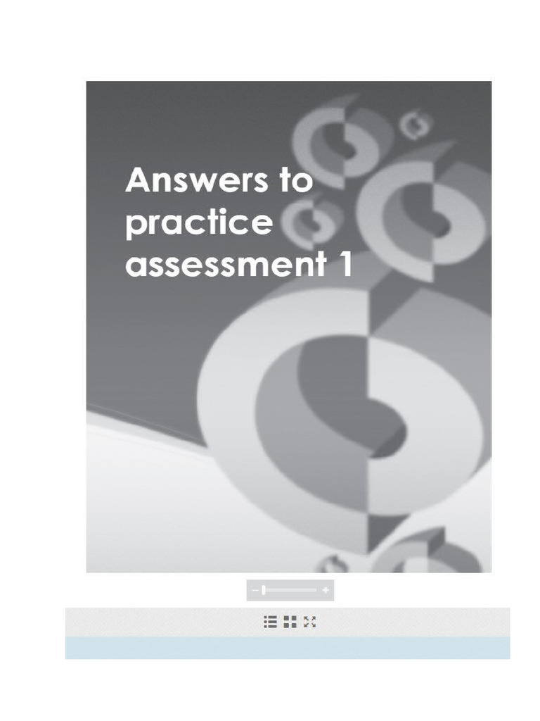 INAC Osborne Answers To Practice Assessment 1 | PDF
