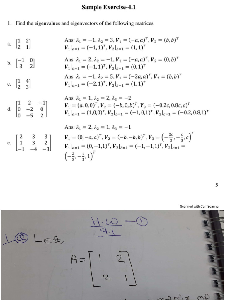 Math-4 Final Term Exercise | PDF