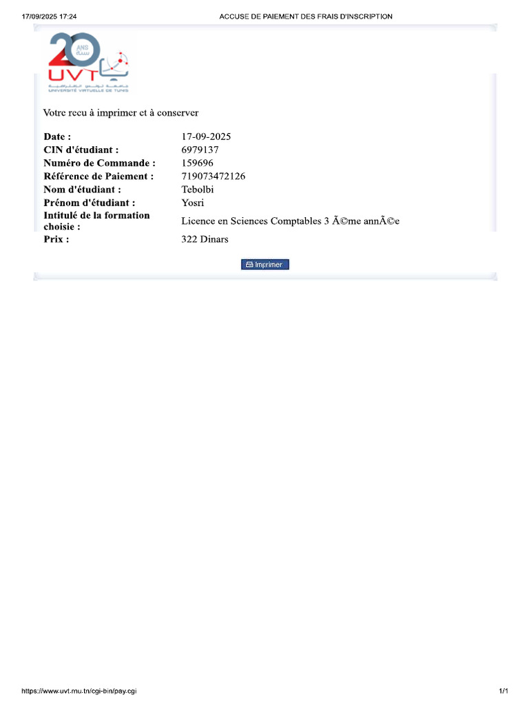 Inscrit | PDF