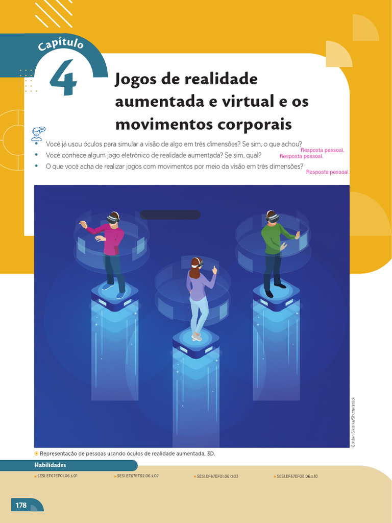 Jogos Virtual e Os Movimentos Corporais | PDF | Realidade aumentada ...