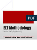 ELT Methodology Theories