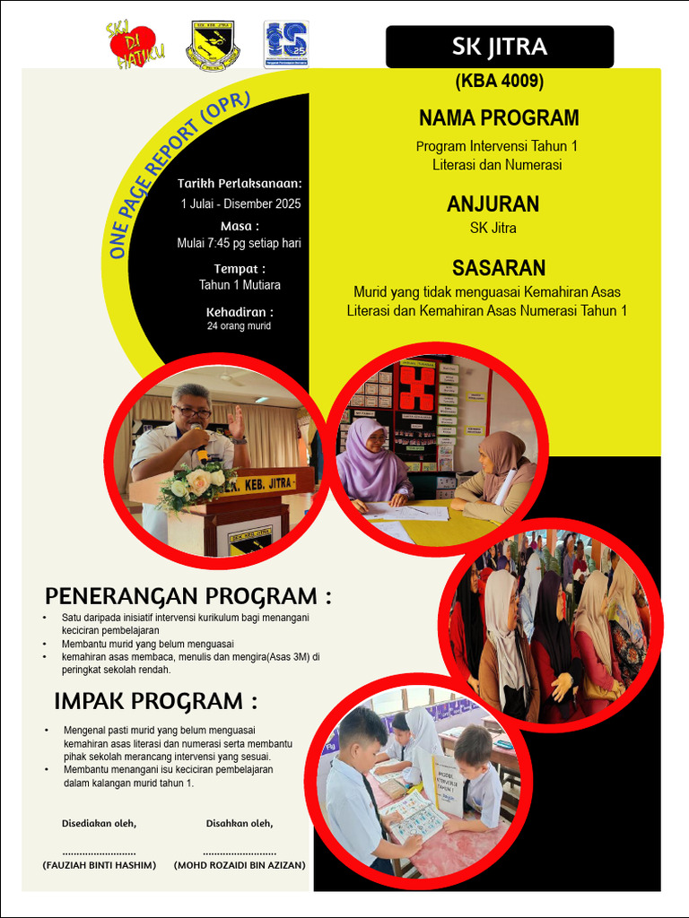 Opr Intervensi 1m | PDF