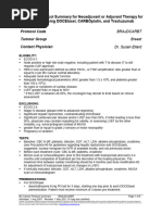 NCCP AC Chemotherapy Protocol for Breast Cancer | PDF | Chemotherapy ...