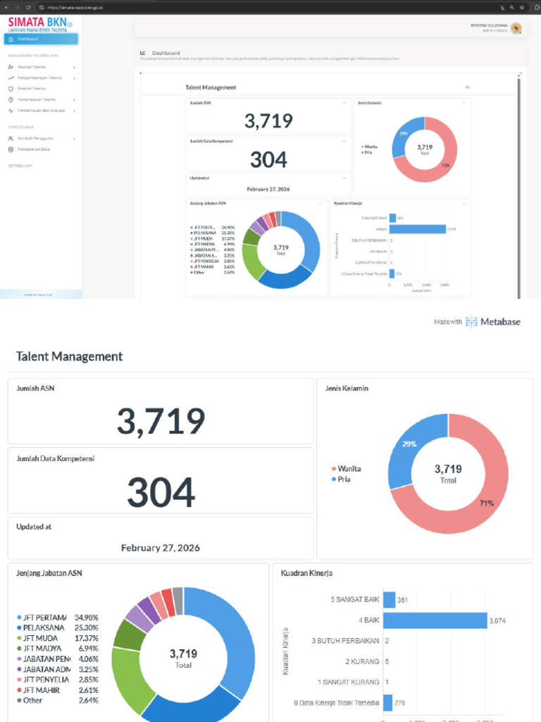 Metabase - Talent Management | PDF