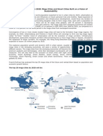 Urbanization Trends in 2020: Mega Cities and Smart Cities Built On A Vision of Sustainability