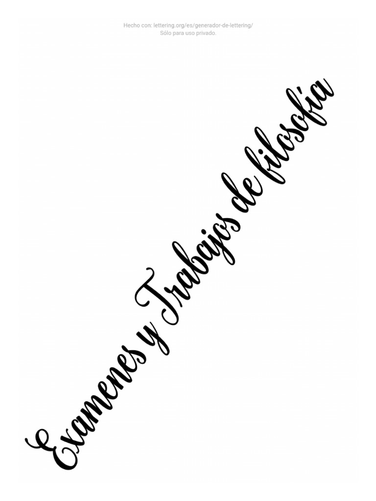 Lettering | PDF