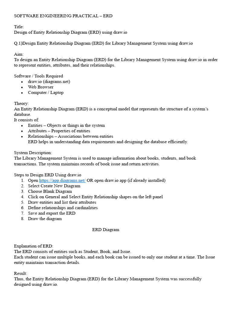 SE Practical Format | PDF