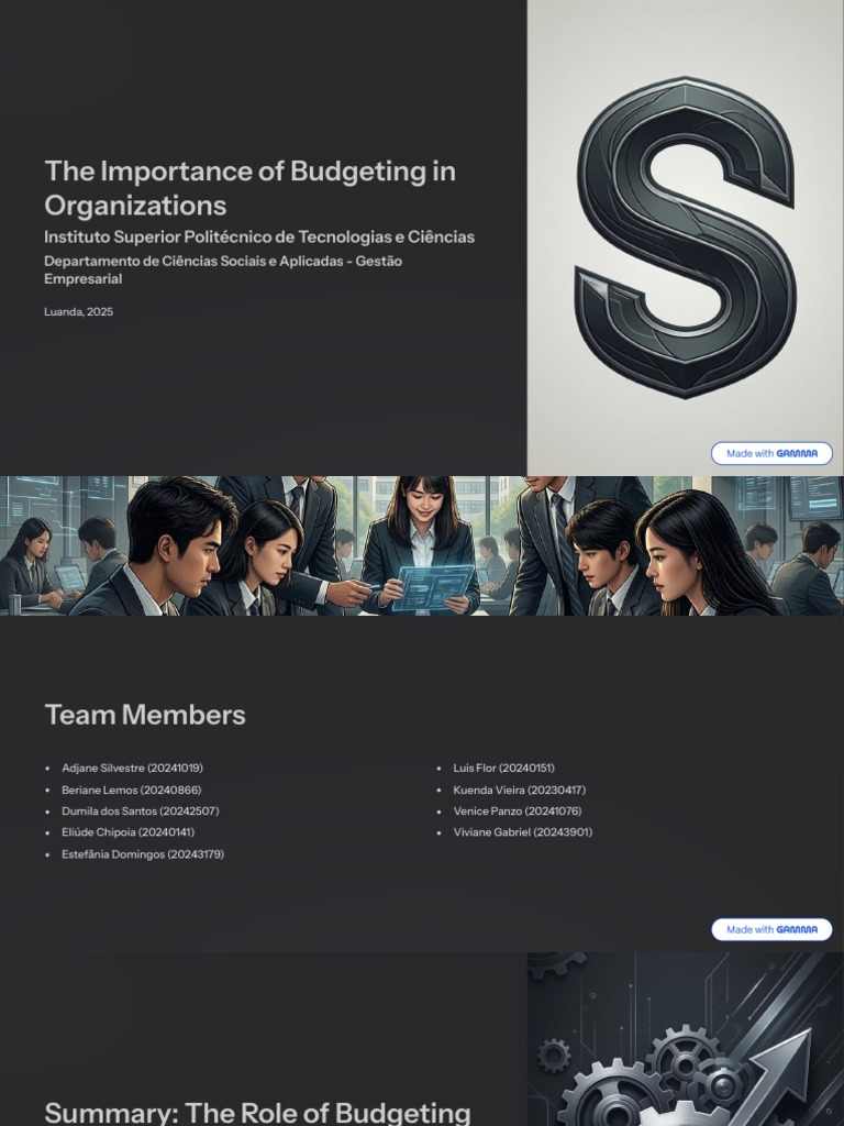 The Importance of Budgeting in Organizations | PDF | Budget | Expense