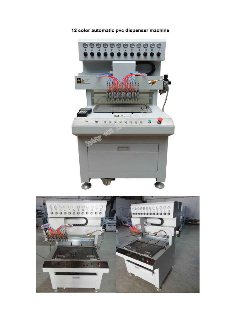 12 Color Machine Manual | PDF