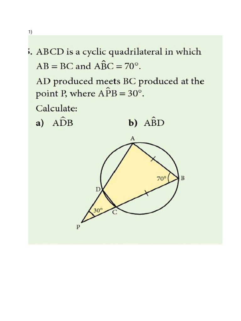 Geometry Test 1 | PDF