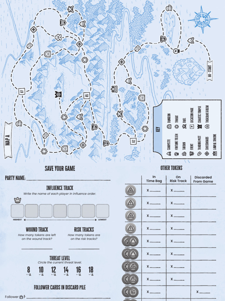 PH3800 Maps Printable | PDF | Card Games | Games Of Chance