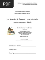 Los Acuerdos de Conducta y Otras Estrategias Conductuales Para El Aula