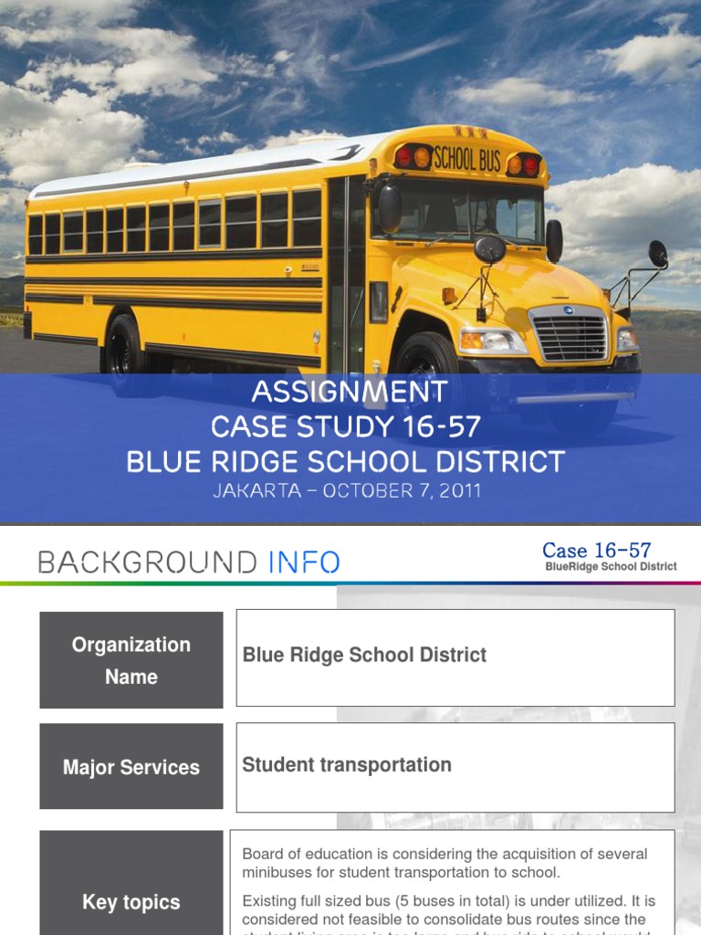 Blue Ridge School District Bus Analysis | PDF | Internal Rate Of Return ...