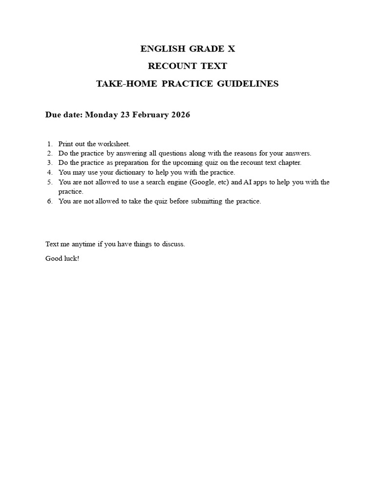 Guidelines | PDF