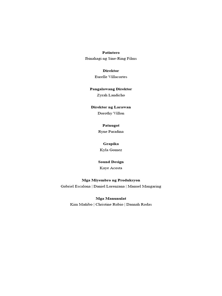 Patintero | PDF