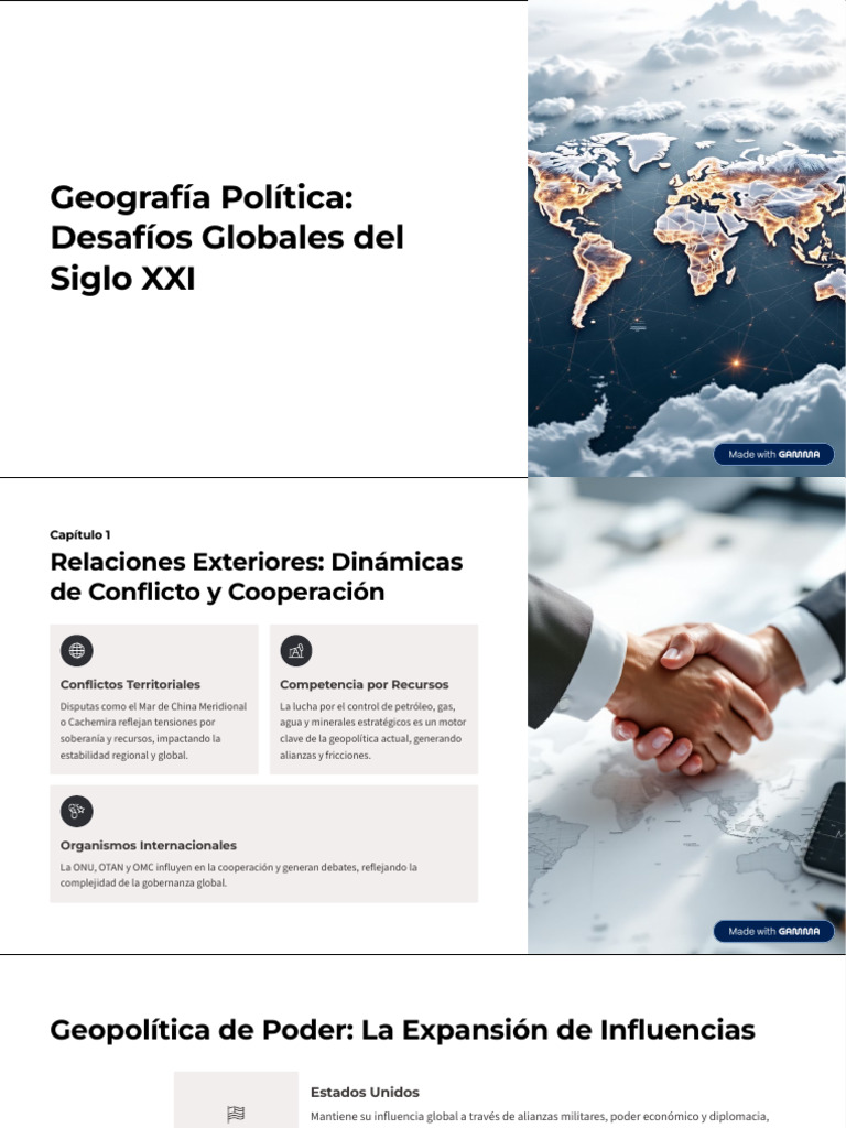 Geografia Politica Desafios Globales Del Siglo XXI | PDF | Geopolítica ...