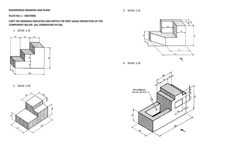 Plate No 1 Midterm | PDF
