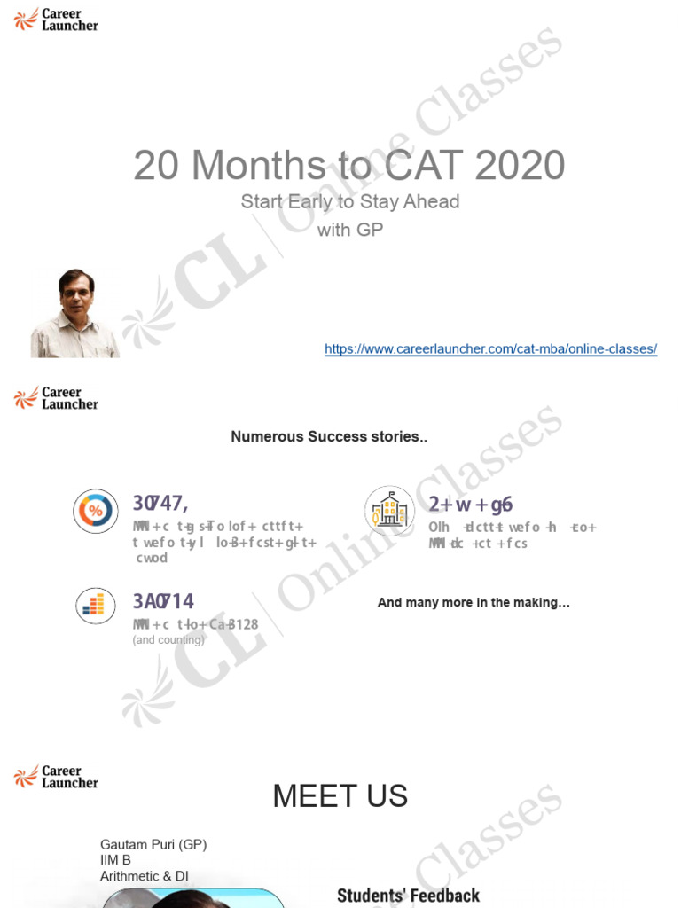 Cat 2018 Paper W Strategy | PDF | Mathematics | Reading Comprehension