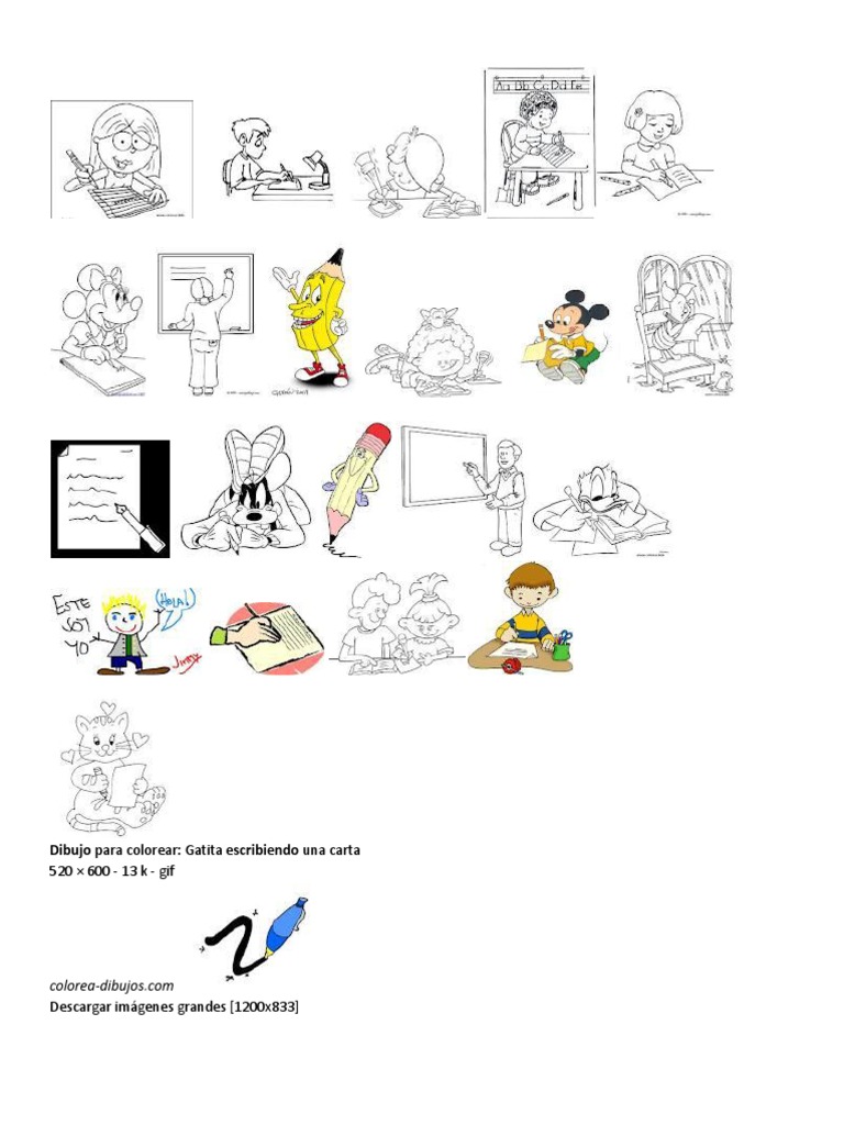 Dibujos Varios | PDF | Lápiz | Cuaderno, image size:768x1024