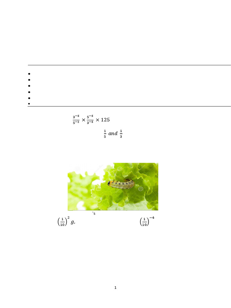 8 Term 1 PT1 Math 1 Subjective | PDF