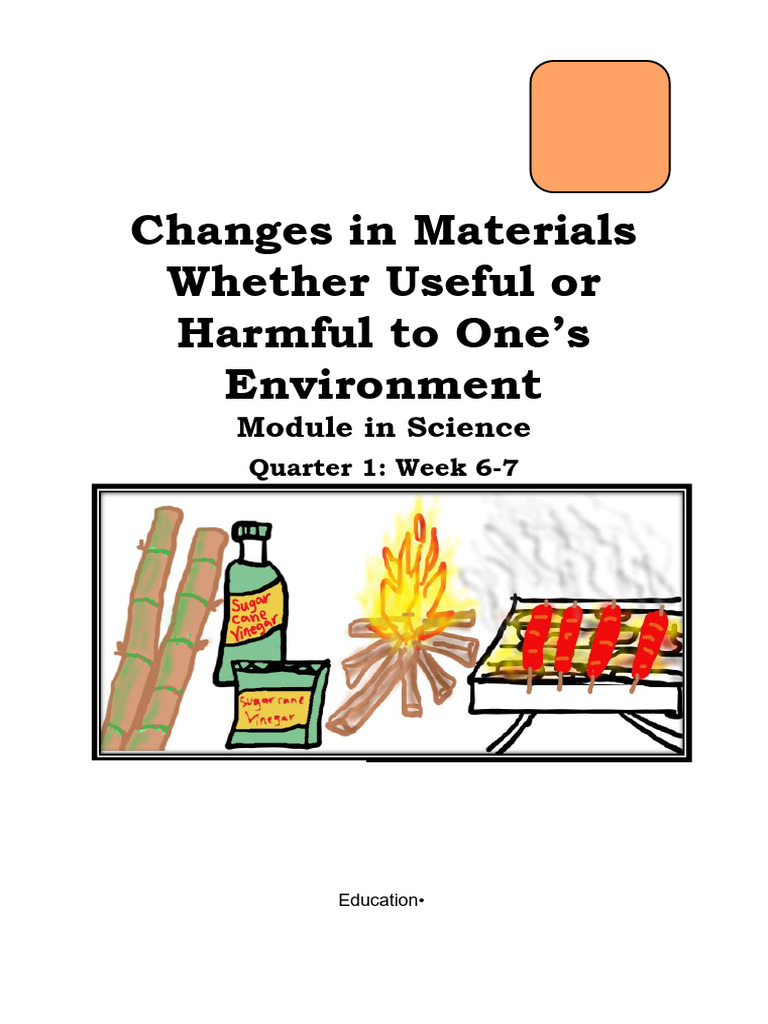 Passed 6232-14-22MELCS Ifugao Changes in Materials Whether Useful or ...