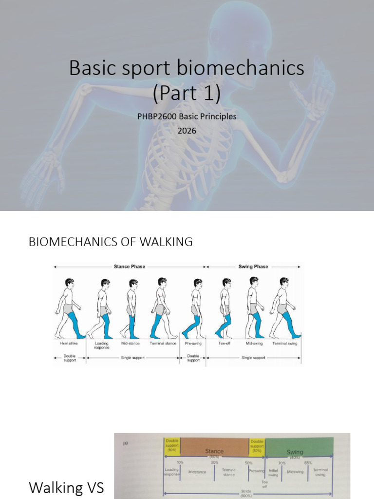 Basic Sport Biomechanics Part 01 | PDF