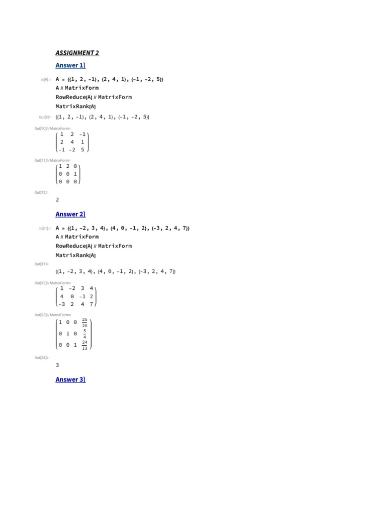 Assignment 2 Sem 2 | PDF