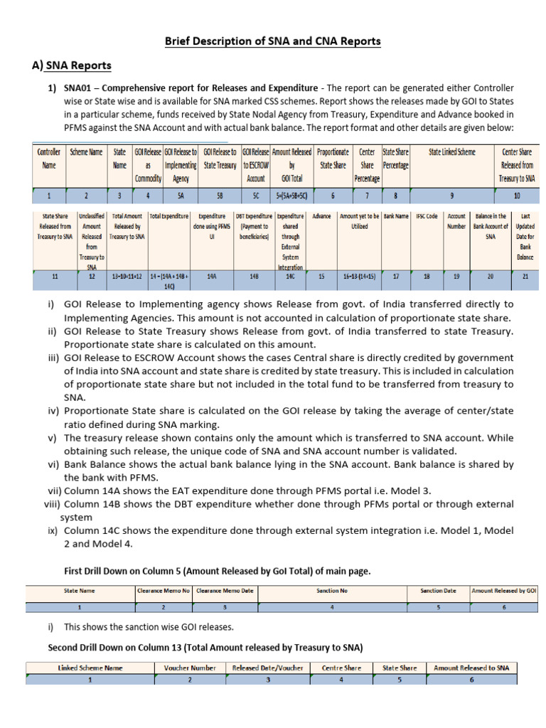 Compendium On SNA-CNA Reports - English | PDF | Interest