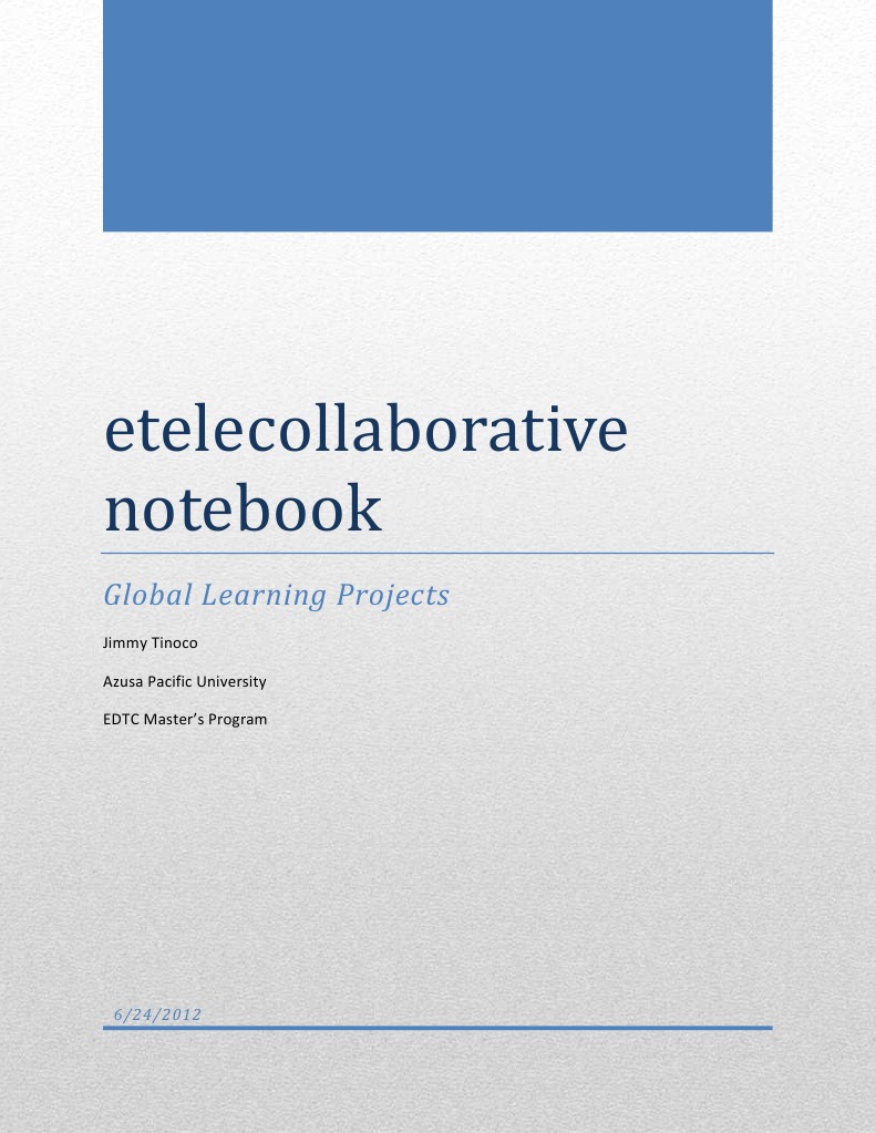 Collaborative Learning Projects Overview | PDF | Learning | Communication