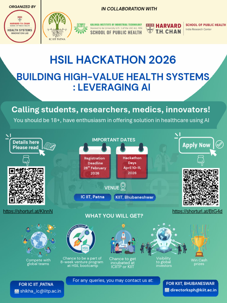 HSIL Hackathon Final Flyer | PDF