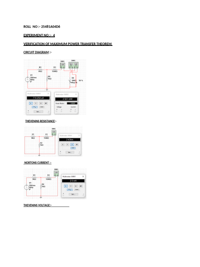Experiment 4 | PDF