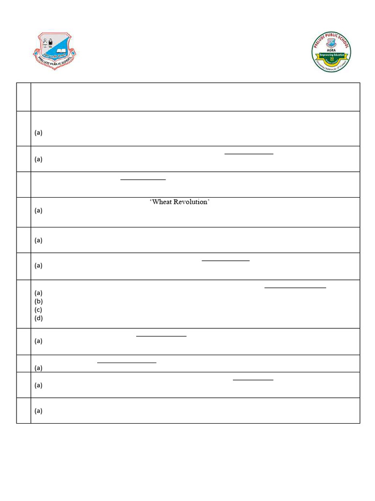 Food Security Worksheet | PDF | Economies | Malnutrition