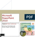 Microsoft Powerpoint 2010: Click To Edit Master Subtitle Style