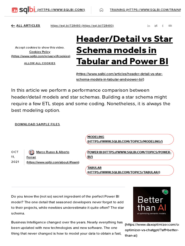 Header - Detail Vs Star Schema Models in Tabular and Power BI - SQLBI ...