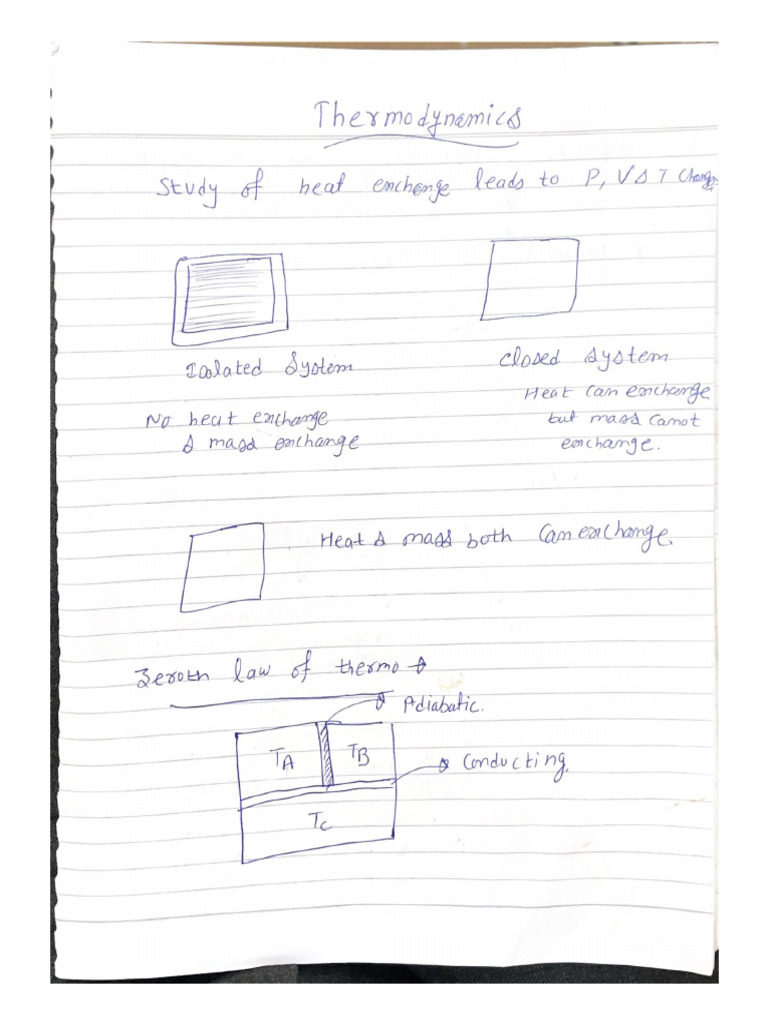 Thermo 1 | PDF