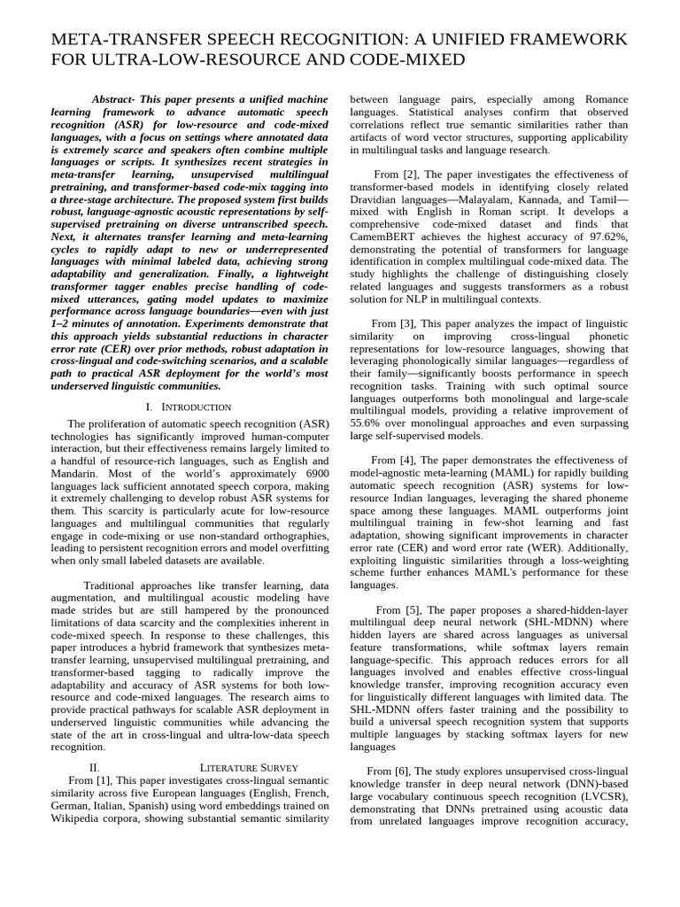ML Paper Submission | PDF | Speech Recognition | Deep Learning