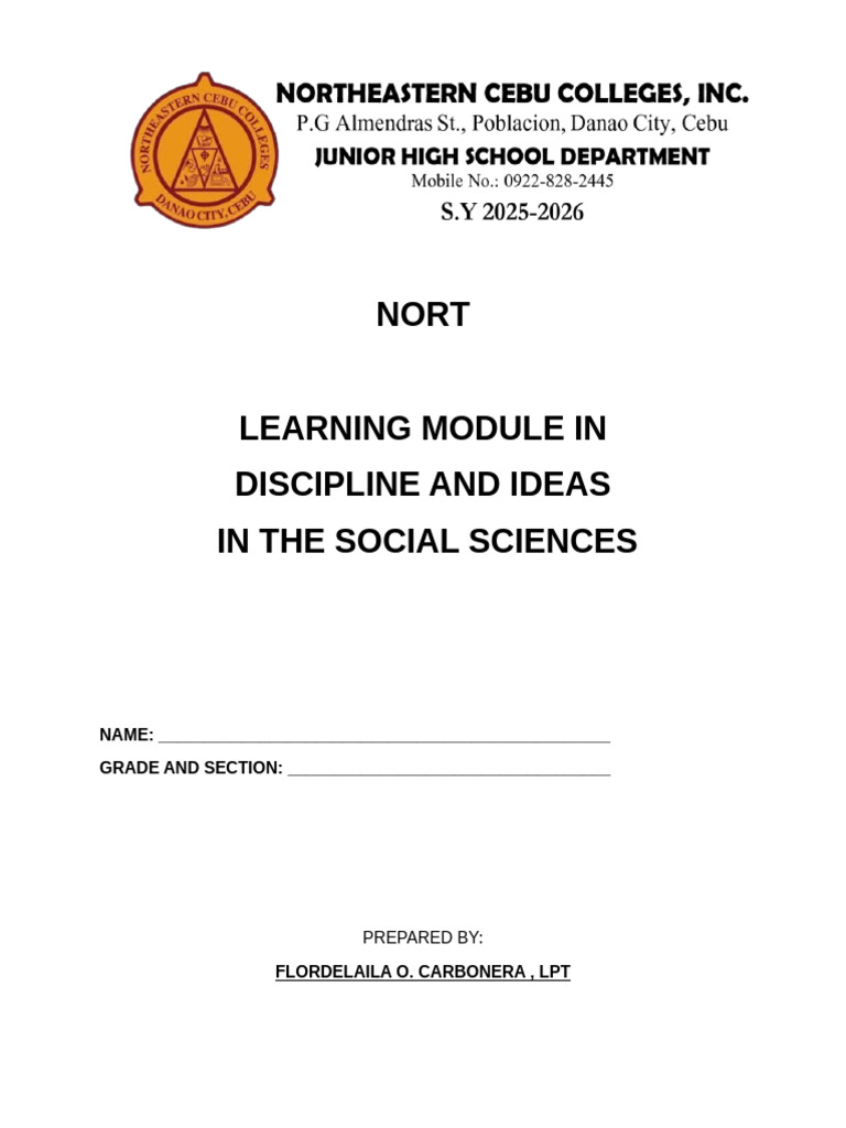 Module For ECAS7 | PDF | Cognitive Science | Behavior Modification