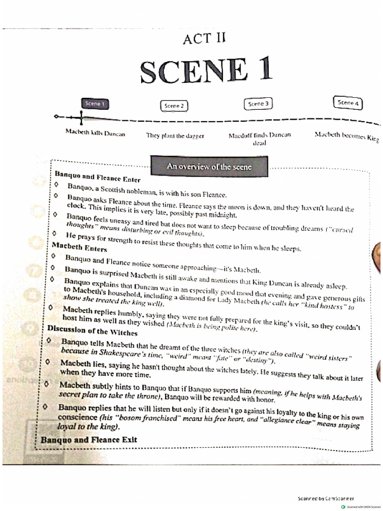 Macbeth Act 2 | PDF