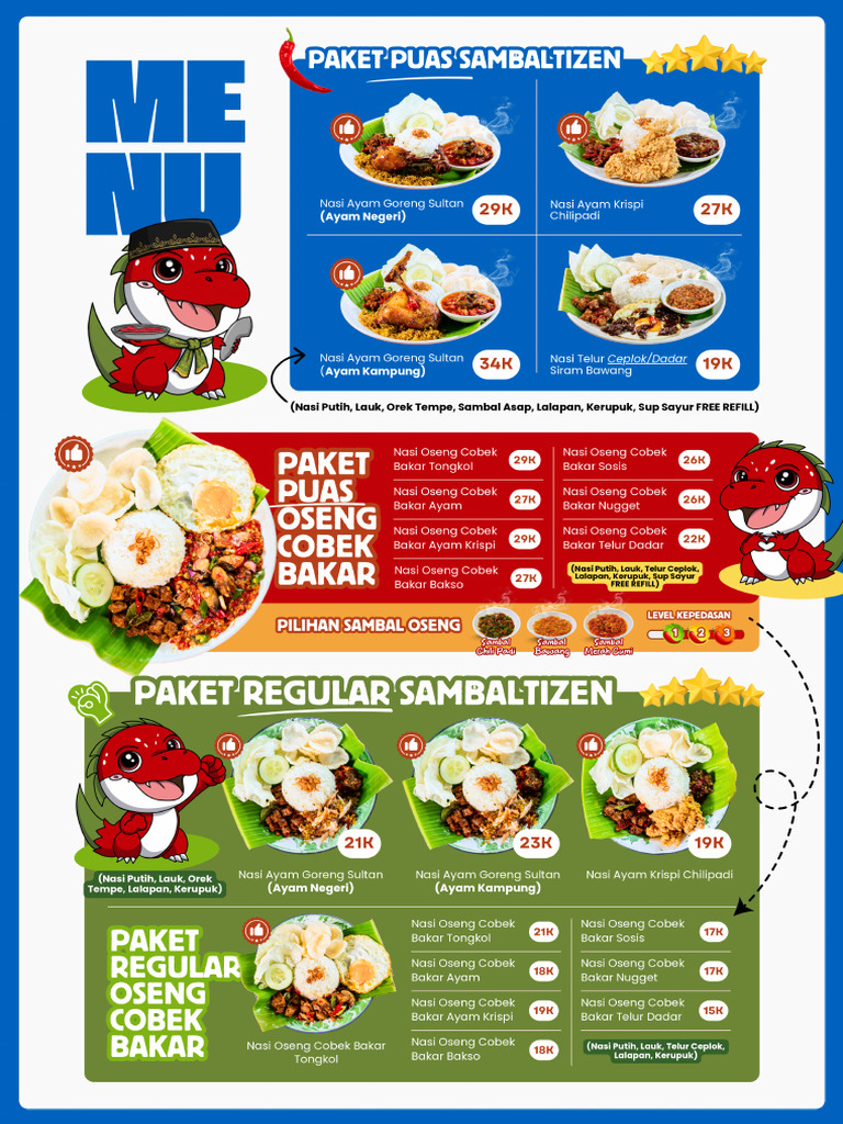 Menu RP 2026-5 | PDF