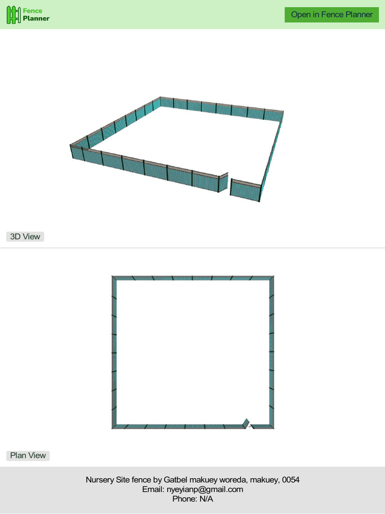 Sample Fence | PDF