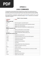 Linux Commands: Appendix A